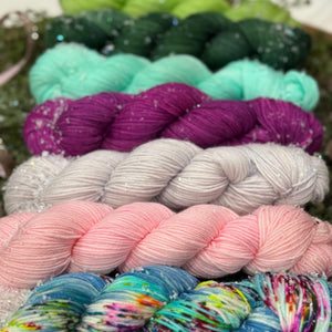 Merry and Mint Yarn Set - Christmas 2025