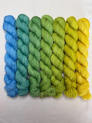 Color Splash: Blue to Yellow
